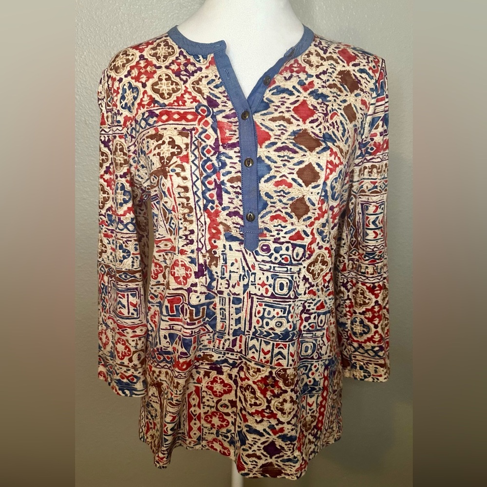 Lauren Ralph Lauren Tunic Top - Size Medium